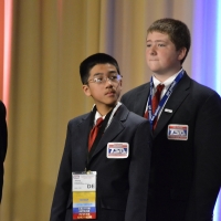 Johnny Bui and Michael Canning from Postlethwait Middle School received 7th place in Challenging Technology Issues.