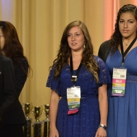 The team from Delmar High School received 10th place in Fashion Design.
