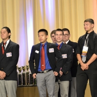 Quan Bui, Michael Krueger, Bob DiNunno, and James Shallow  of Concord High School received 10th place in Music Production.